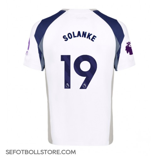 Tottenham Hotspur Dominic Solanke #19 Replika Hemmatröja 2025-26 Kortärmad